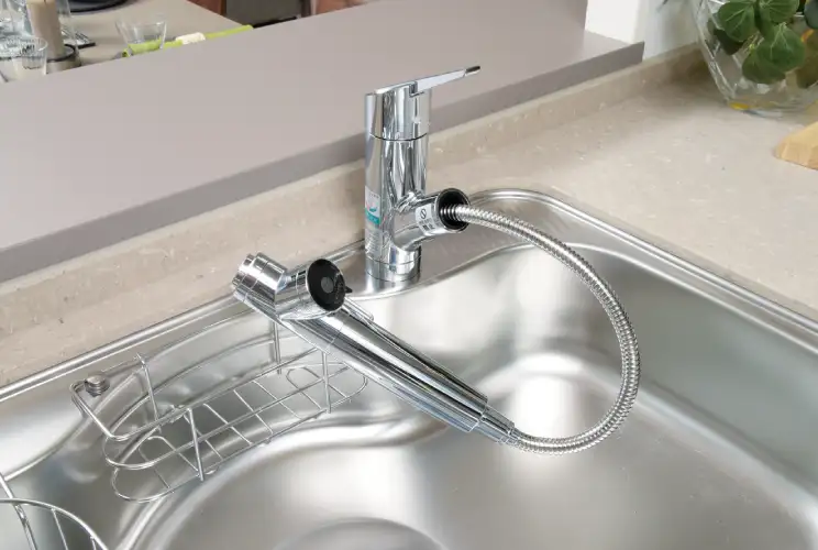 浄水器一体型混合水栓