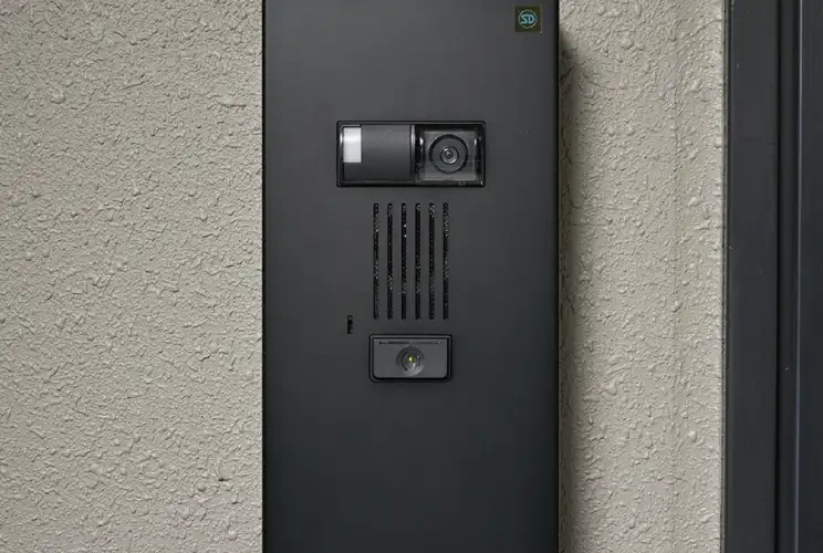 玄関前カメラ付ドアホン子機