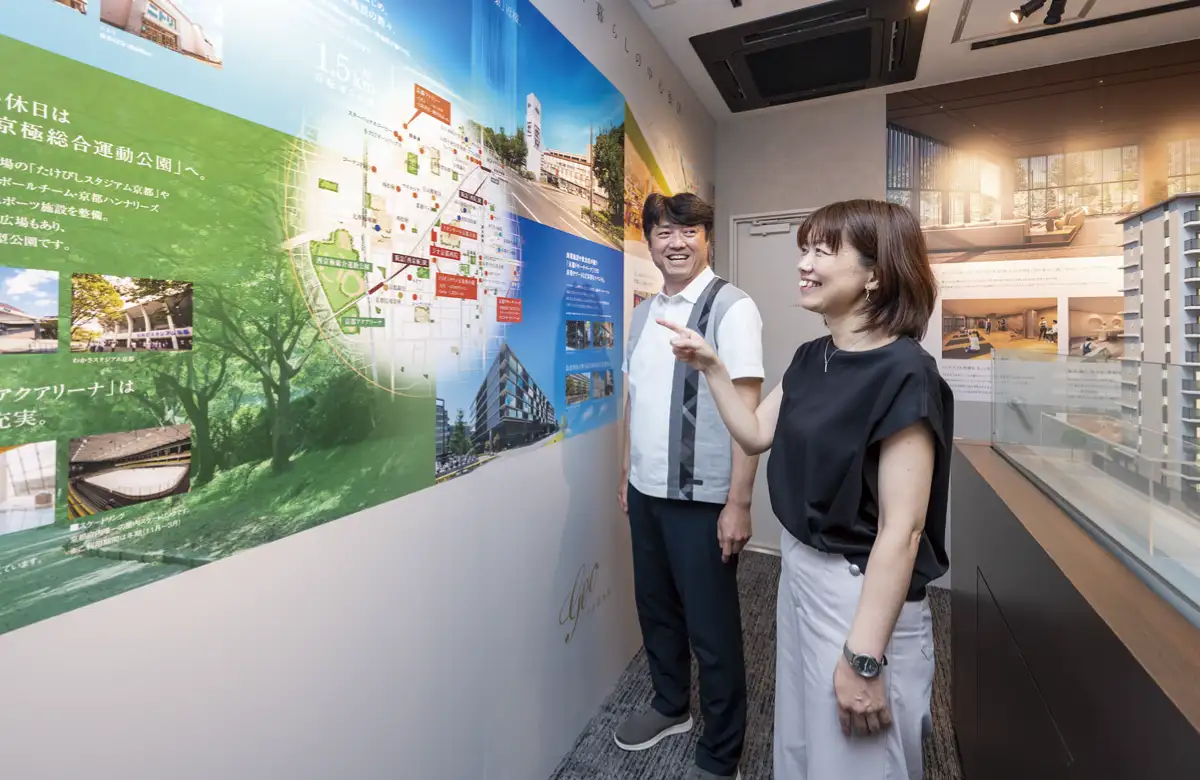 マンションギャラリー内