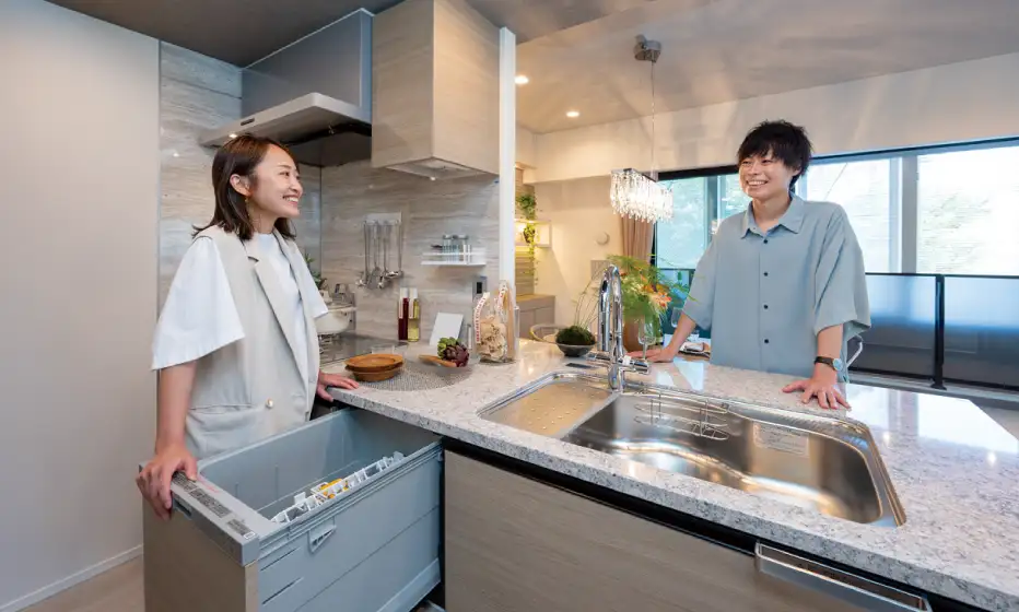 モデルルーム キッチン
