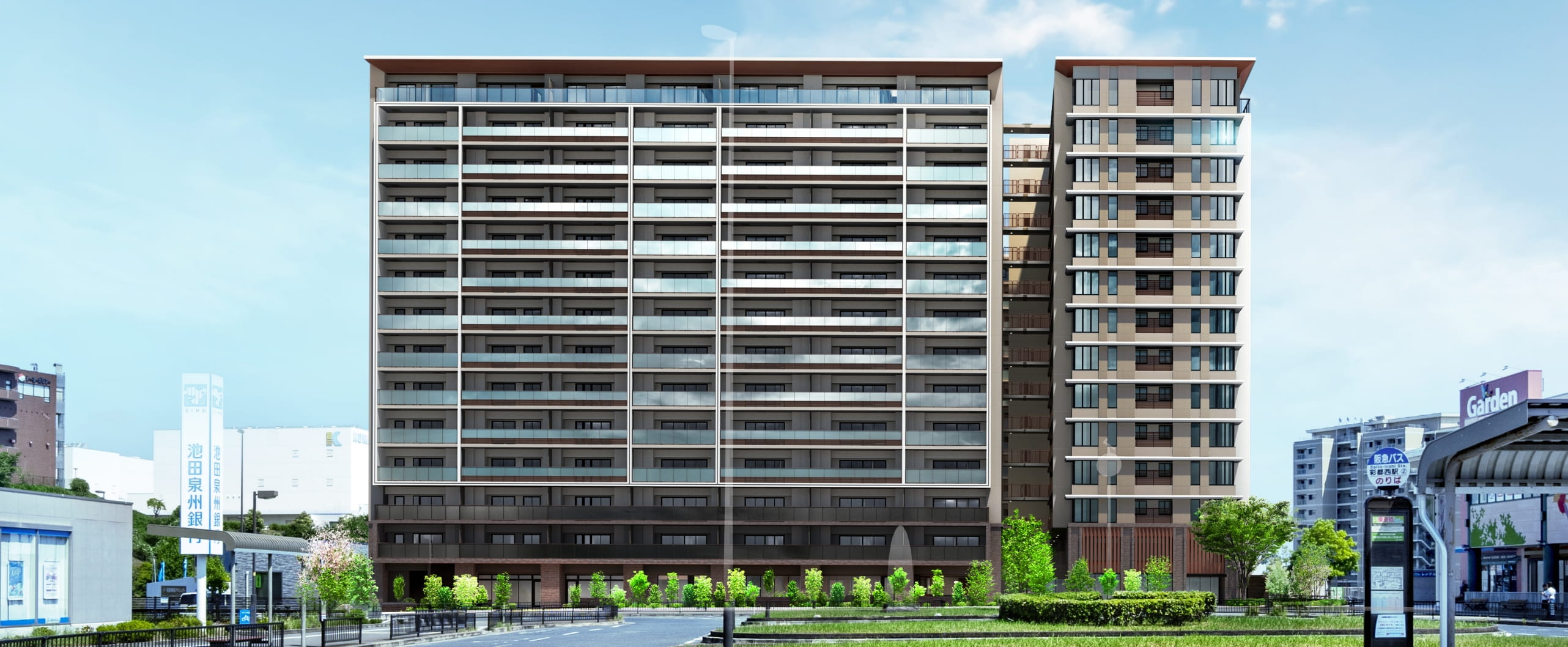 外観完成予想図