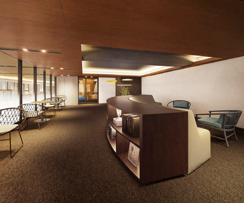 ラウンジ（4階）完成予想図