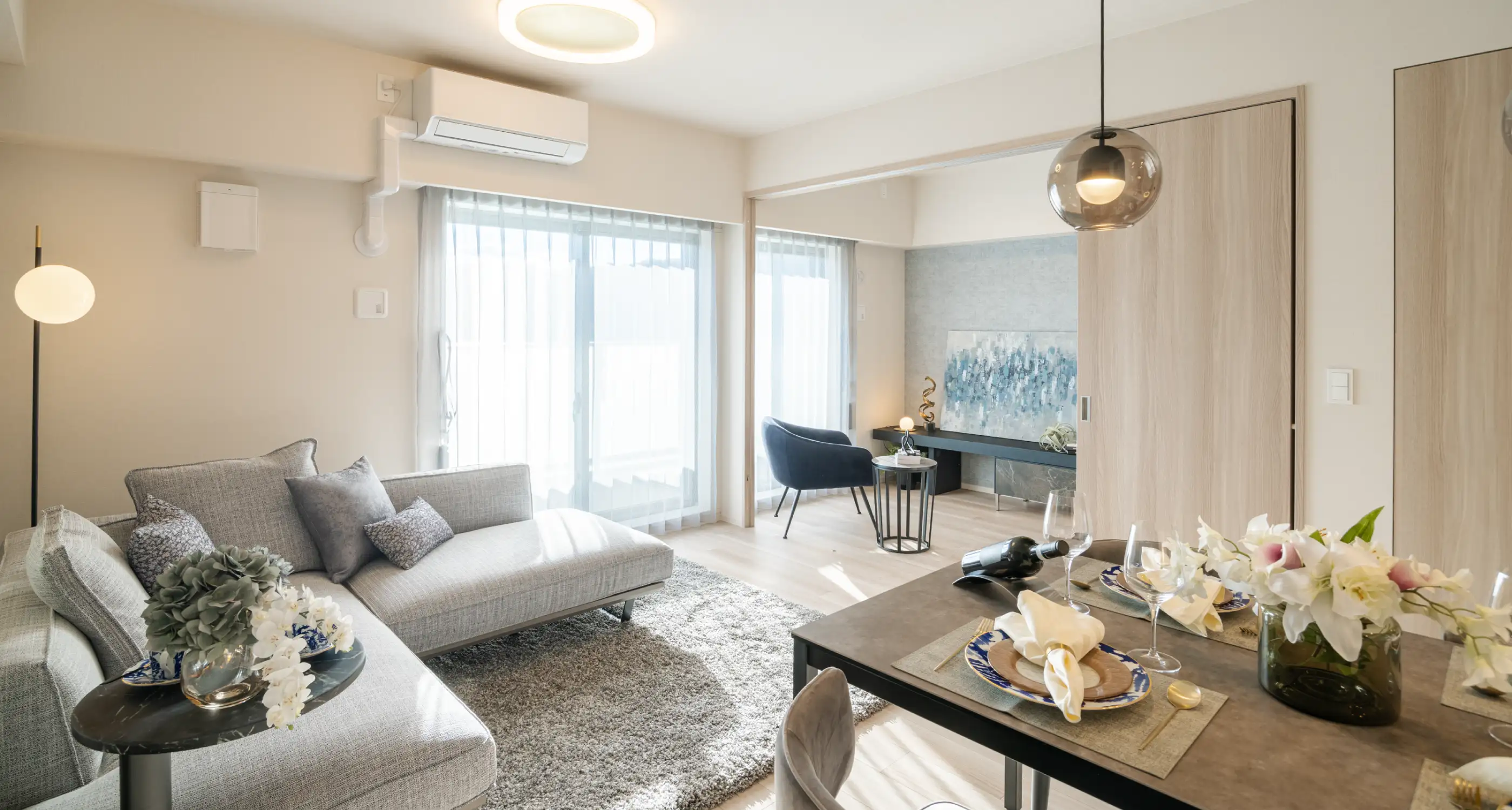 棟内モデルルーム