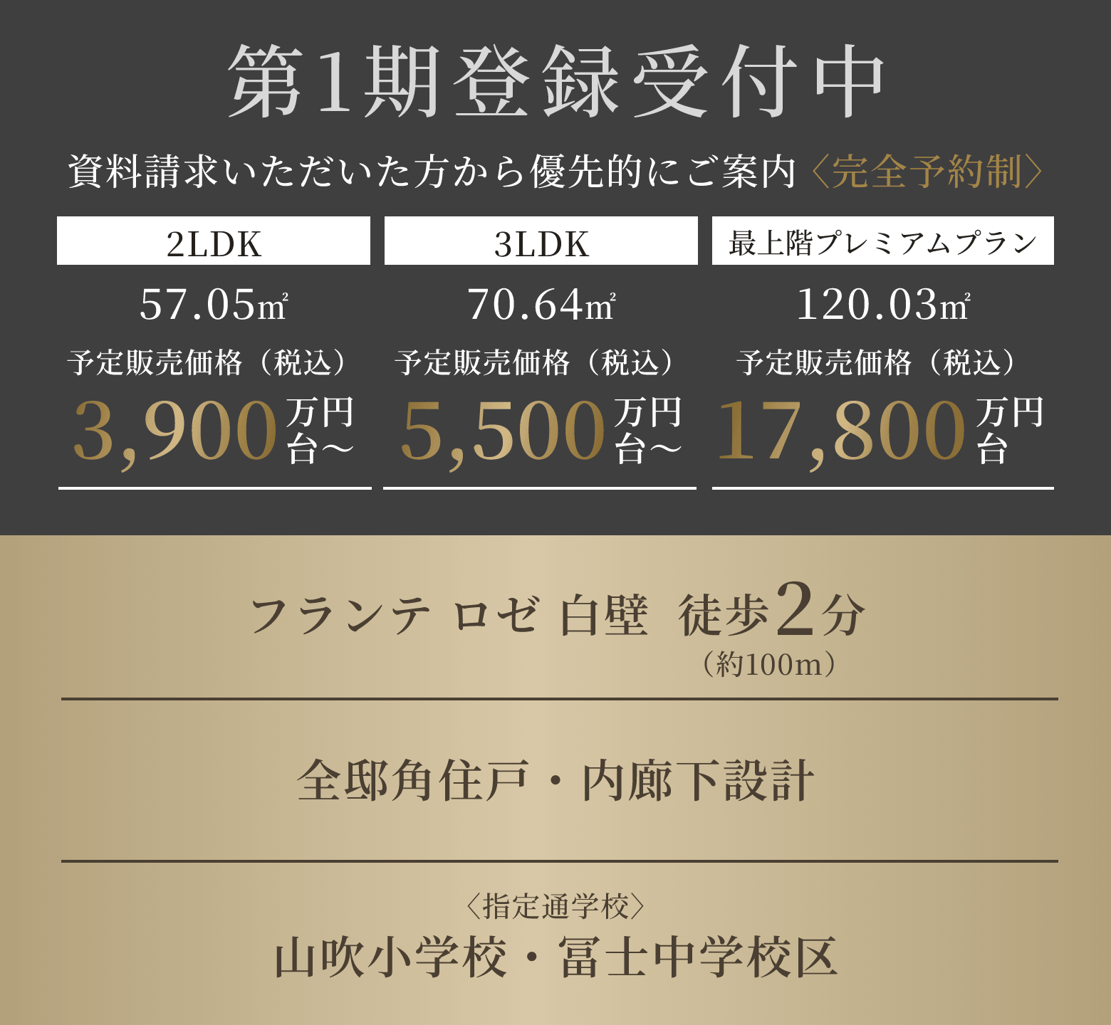 6/6[土] 建物内モデルルームオープン