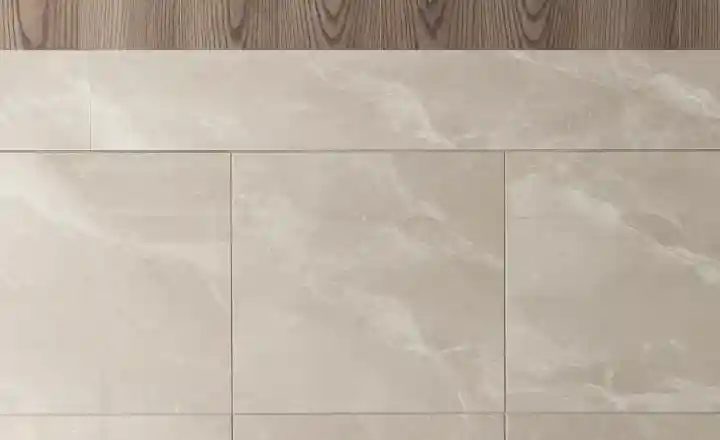 600角タイルの玄関床