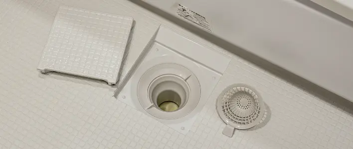 お掃除ラクラク排水口