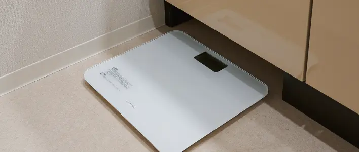 体重計収納スペース