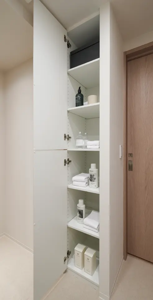 洗面洗濯室物入