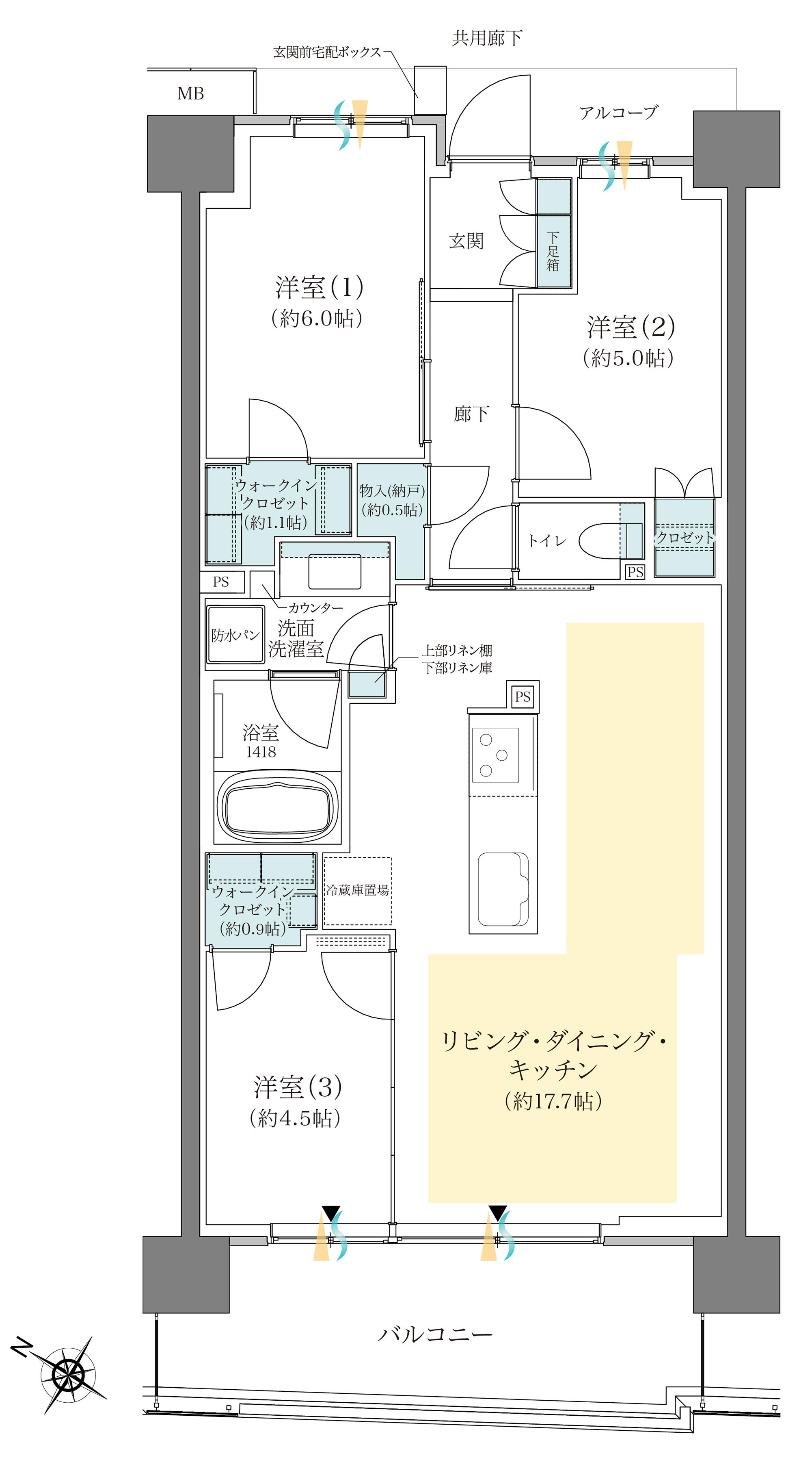 間取りB12type