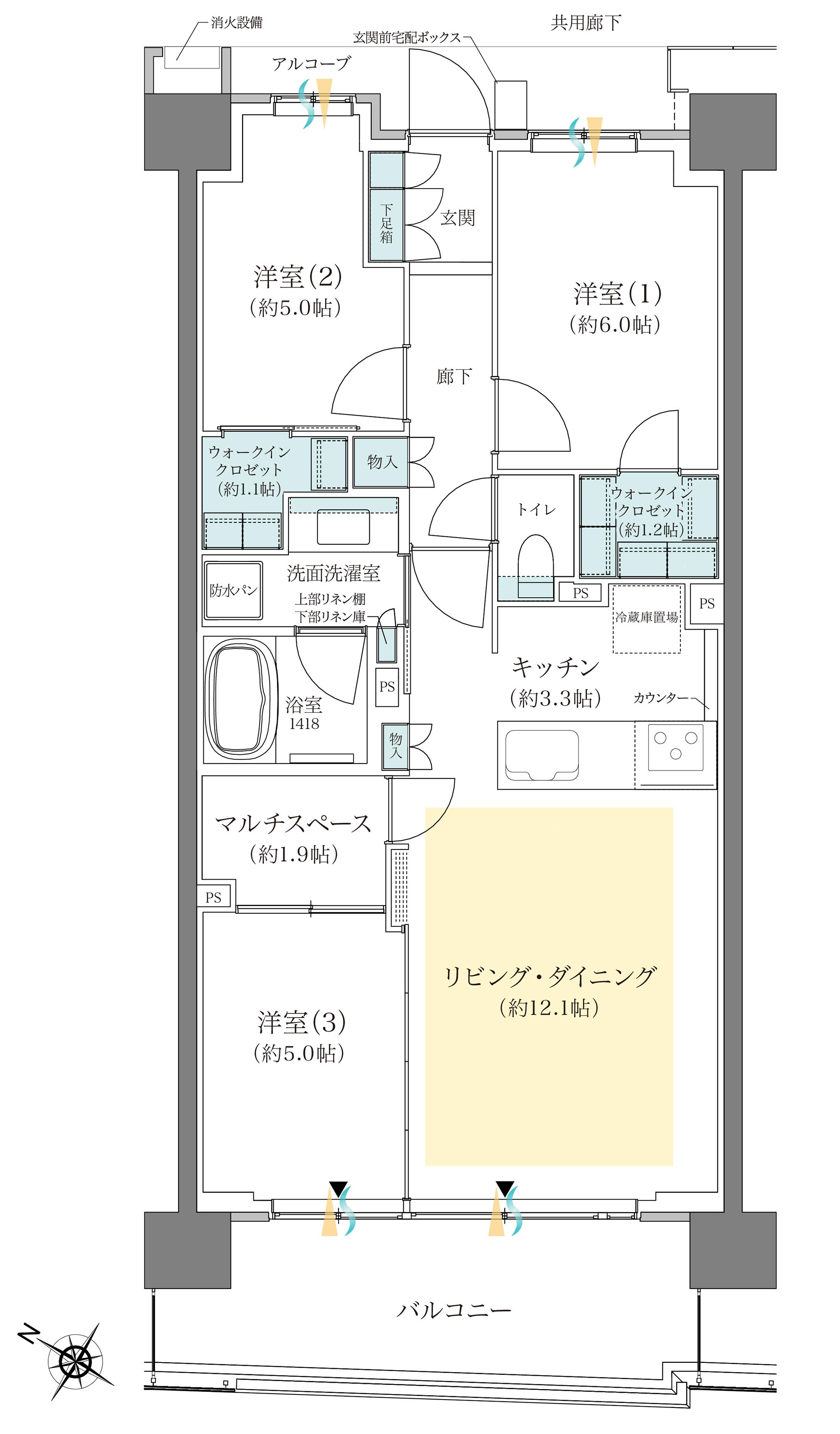 間取りB9type