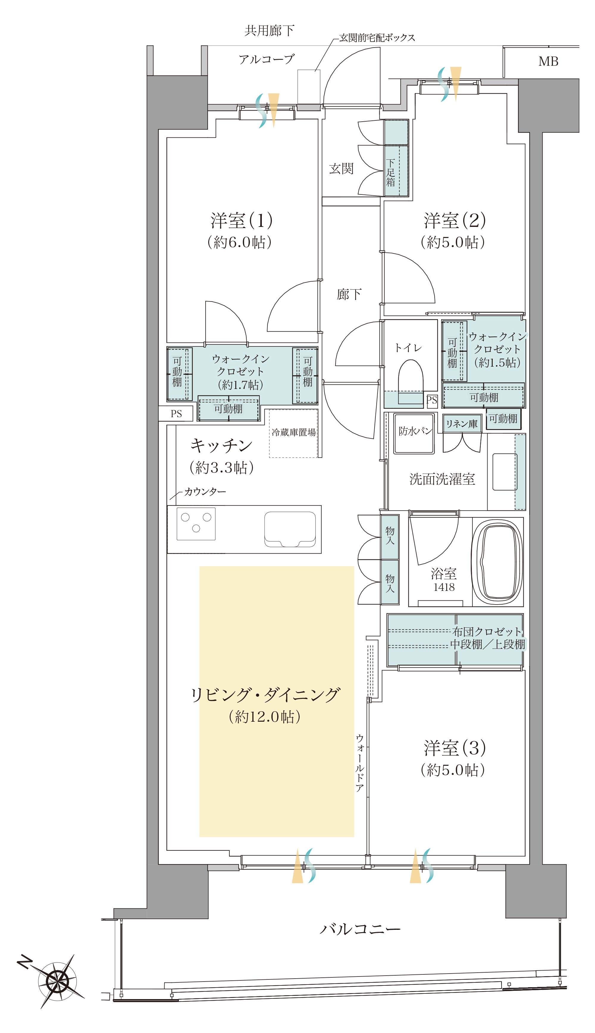 間取りC1type