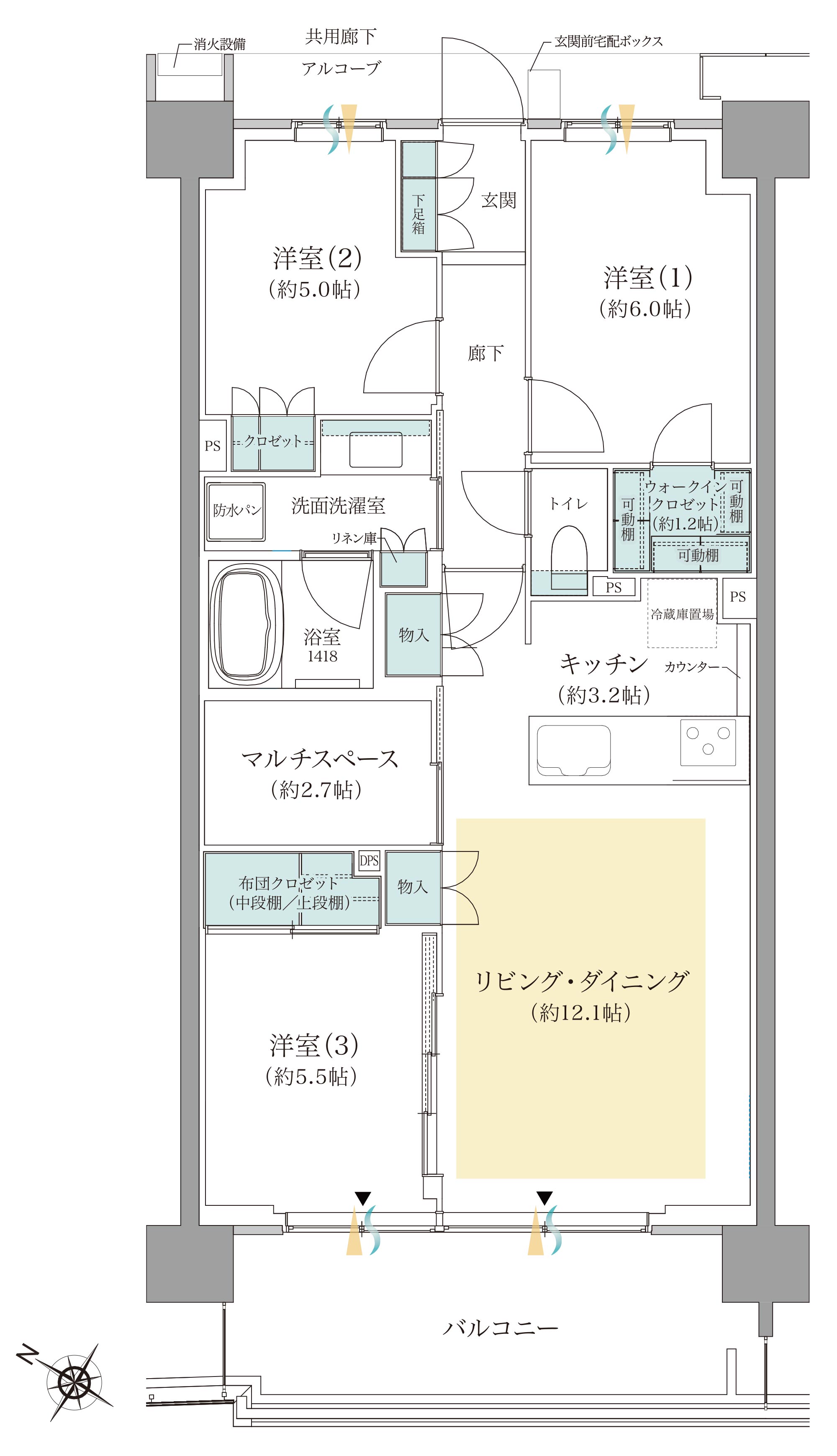 間取りC15type