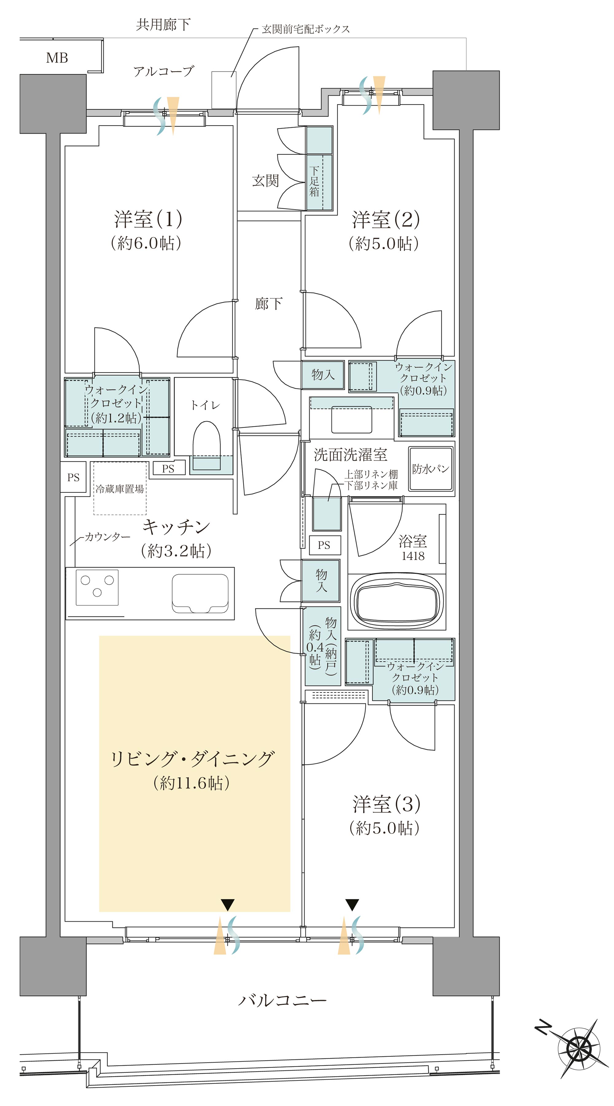 間取りC4type