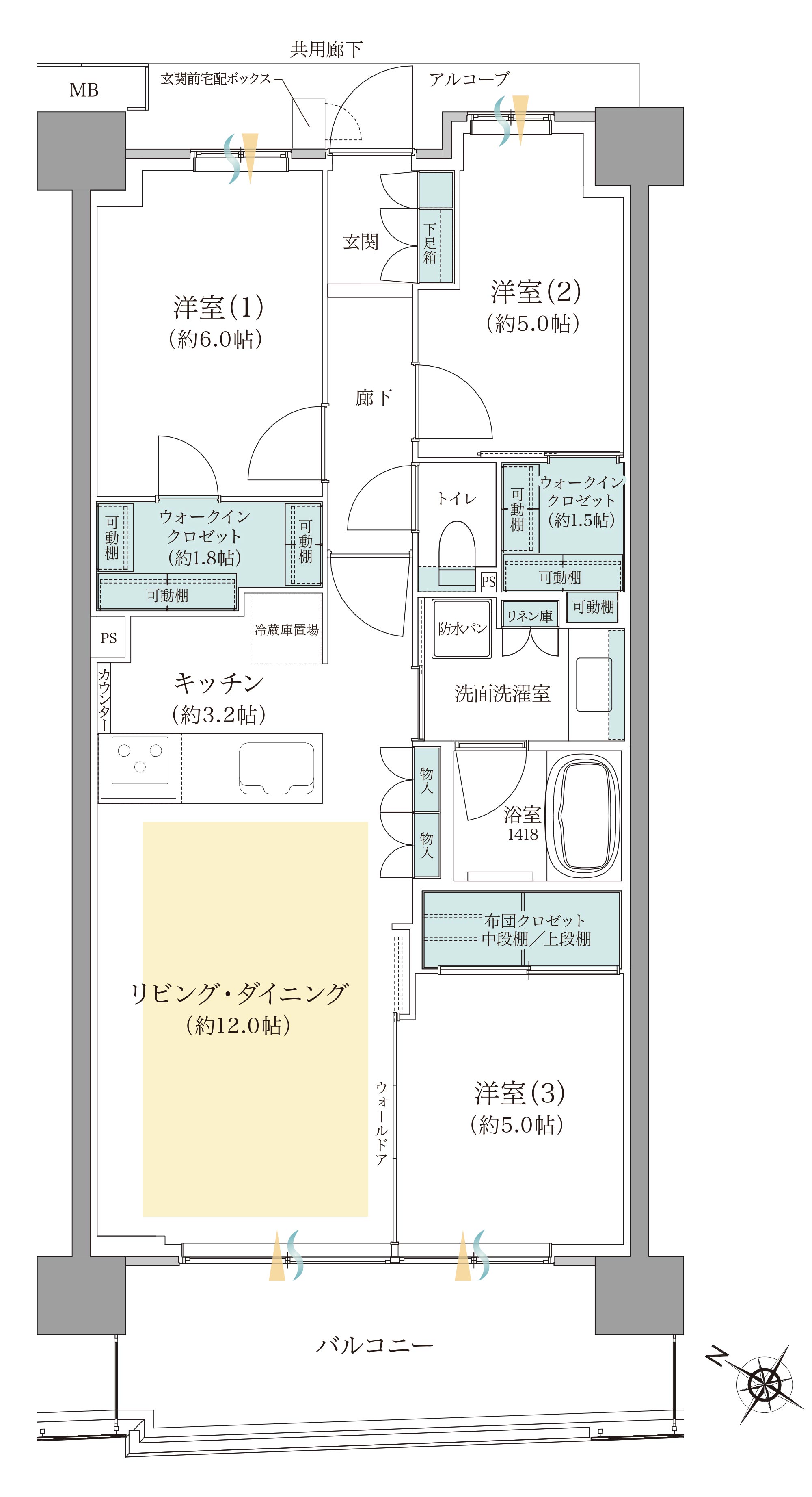 間取りC6type