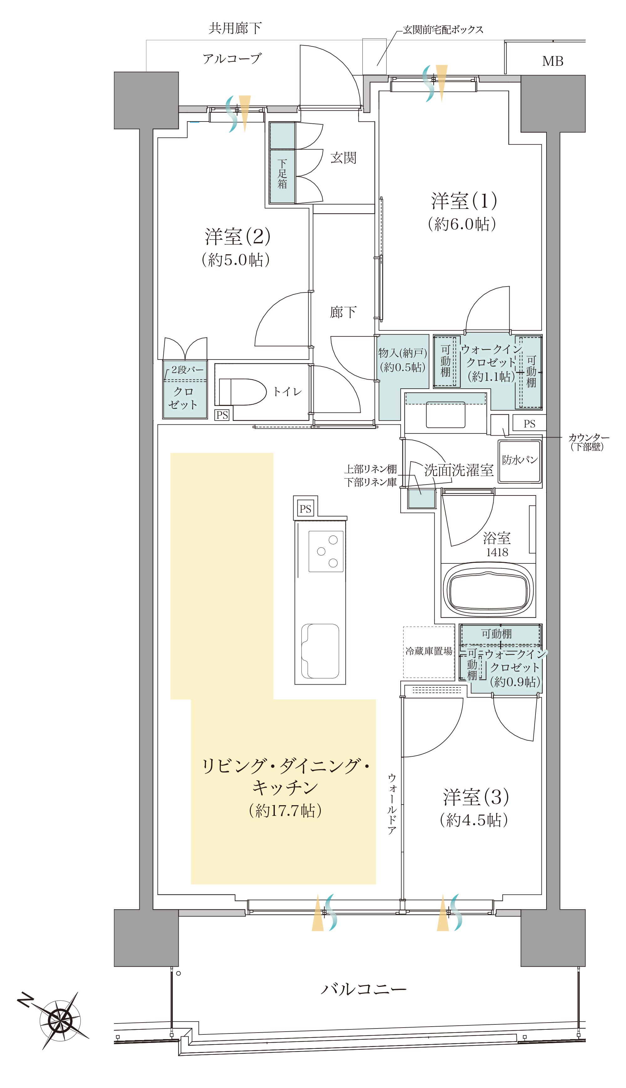 間取りC7type