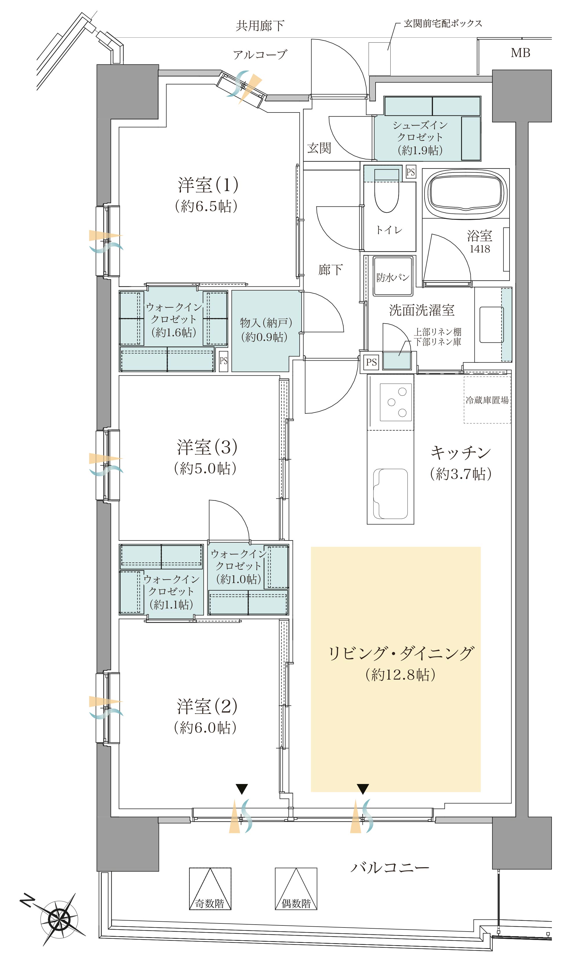 間取りD1type