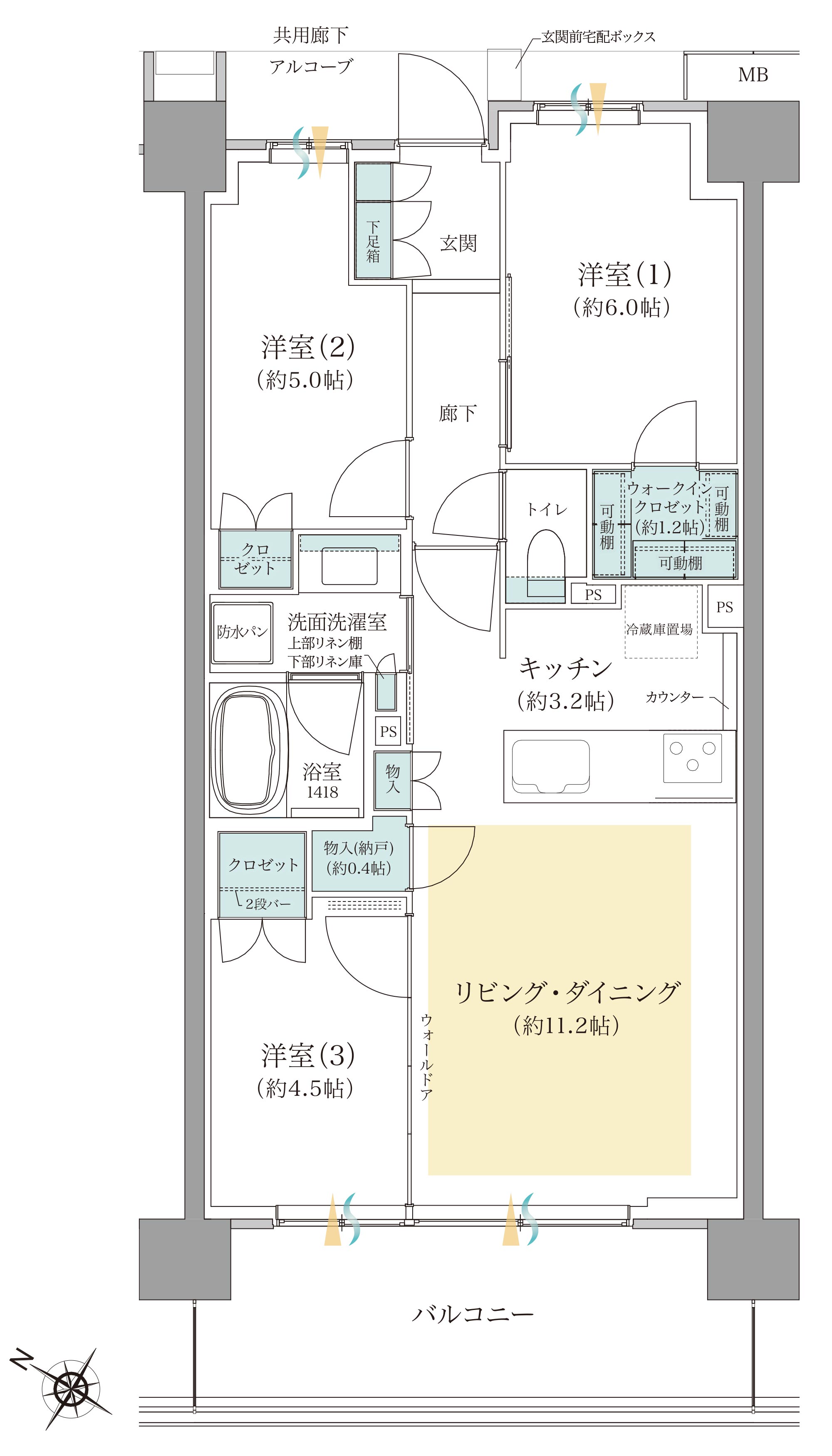 間取りG8type