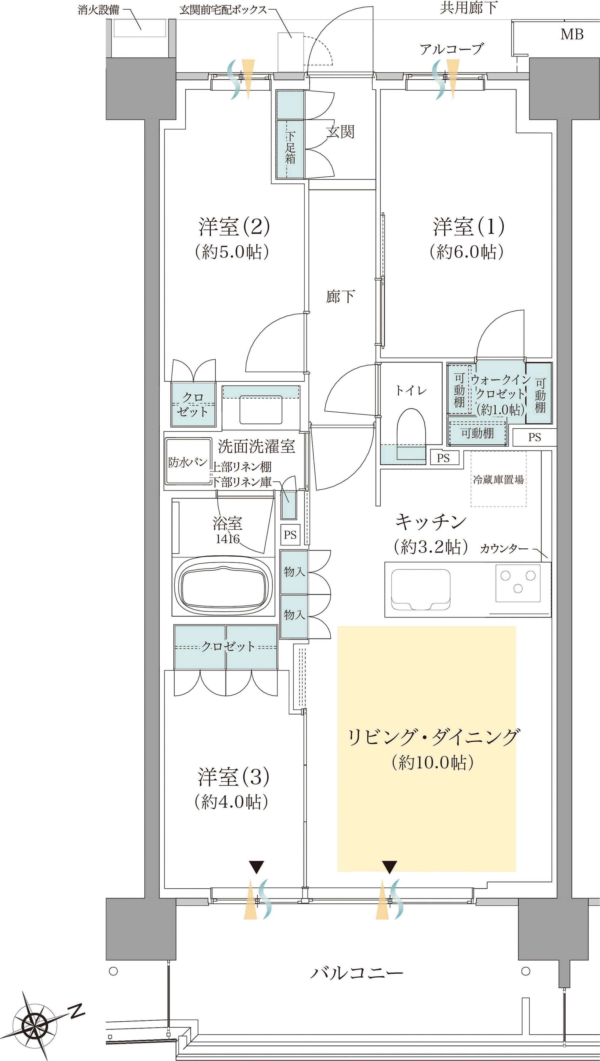 間取りI7type