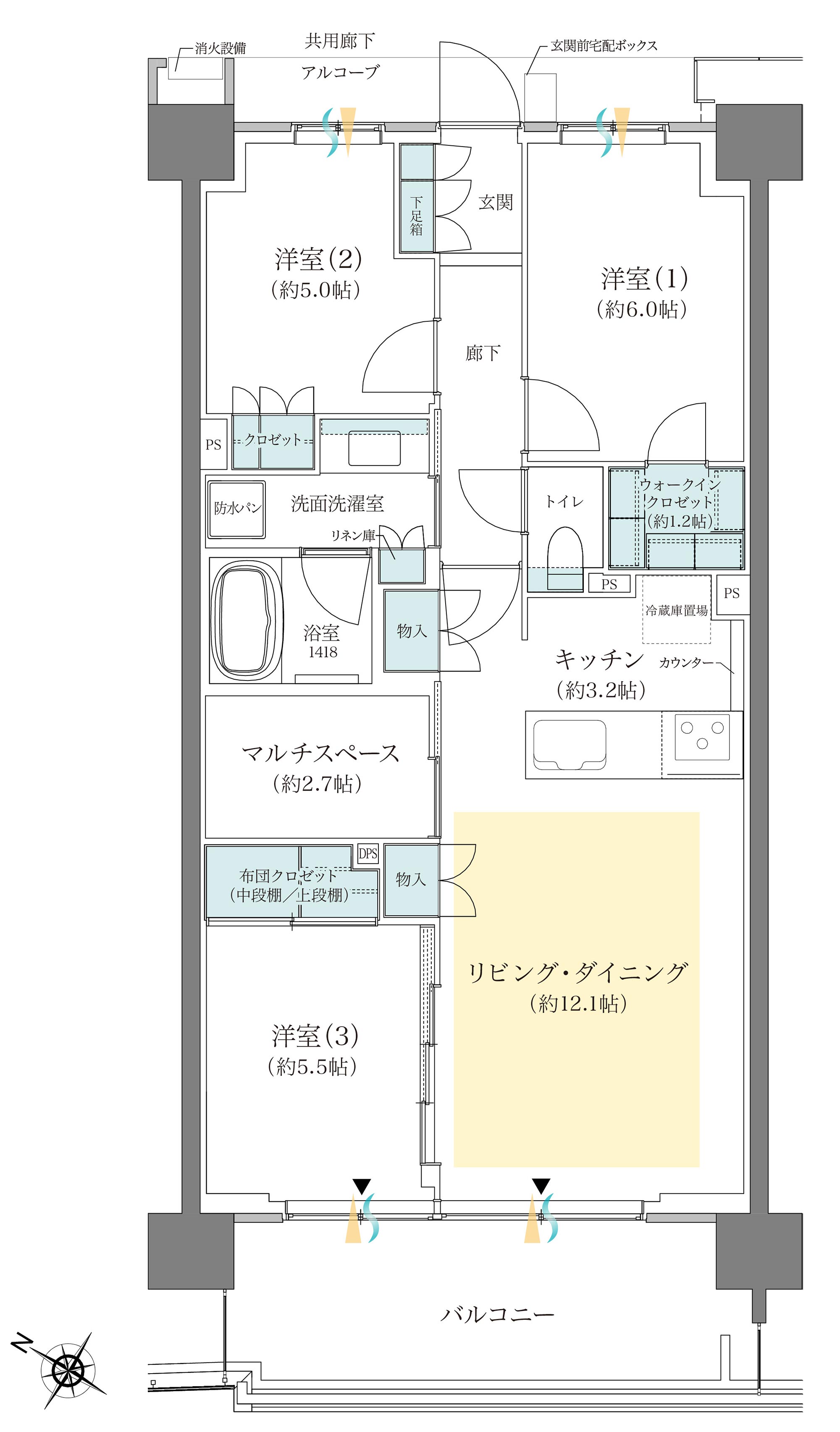 間取りC15type