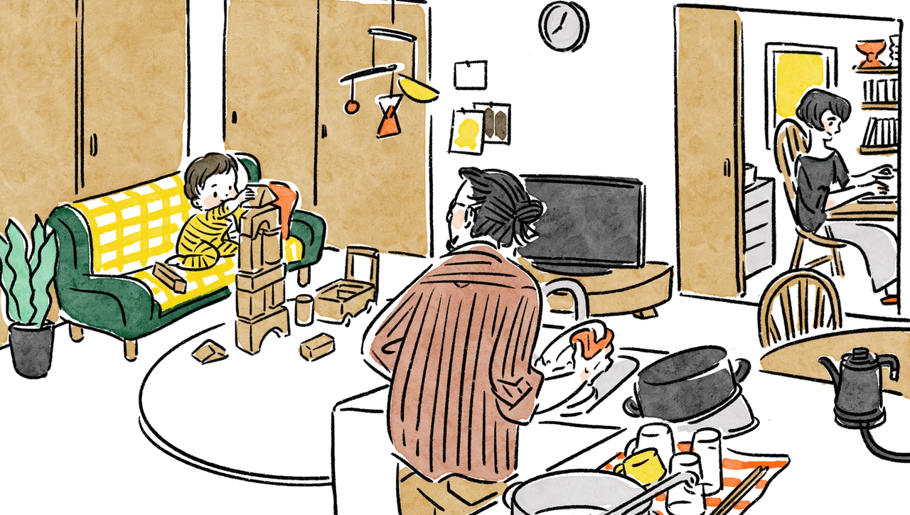 タイプK「ファミリー充実プラン」の部屋イメージ
