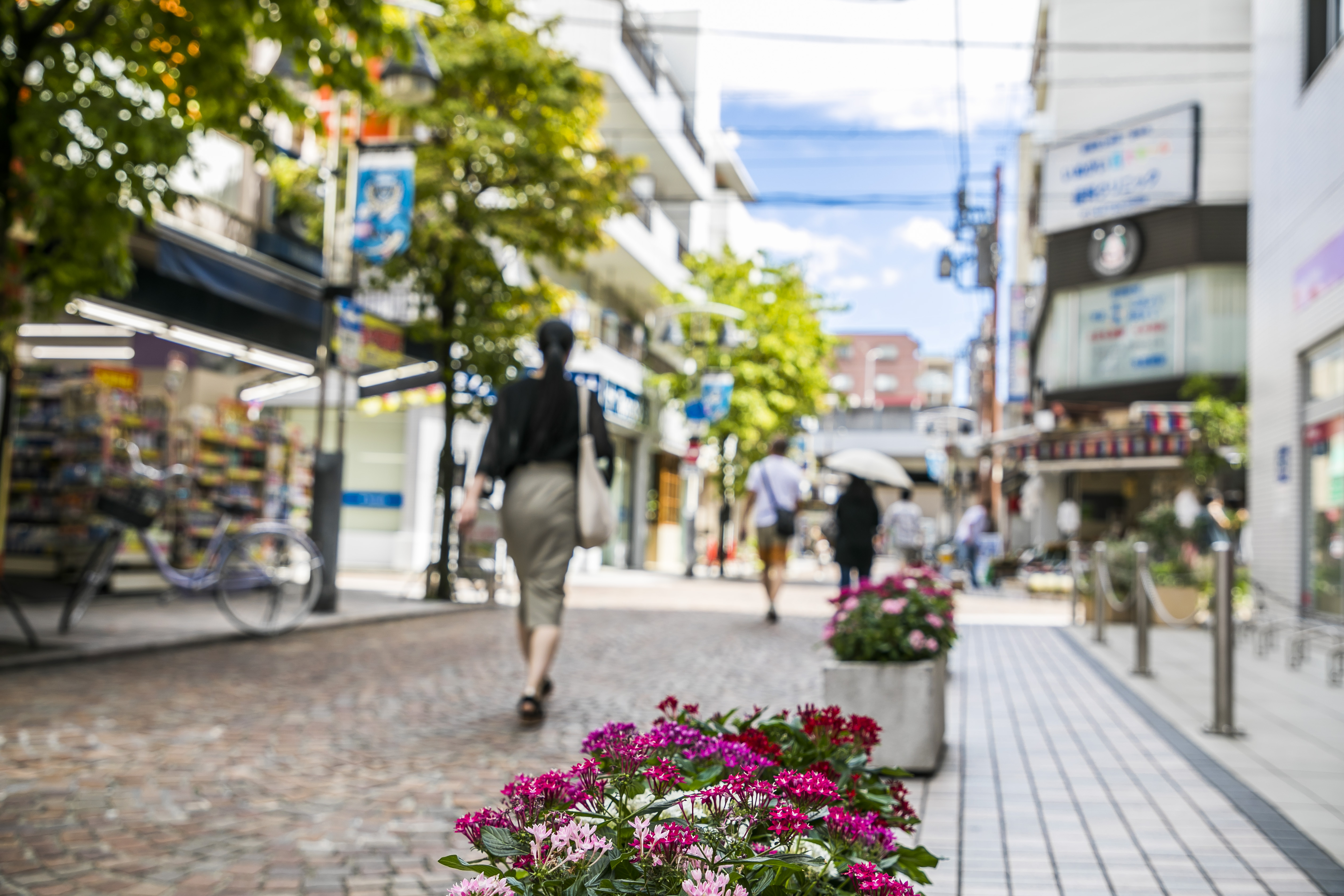商店街(イダイモール)