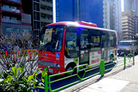 中央区のコミュニティバス「江戸バス」
