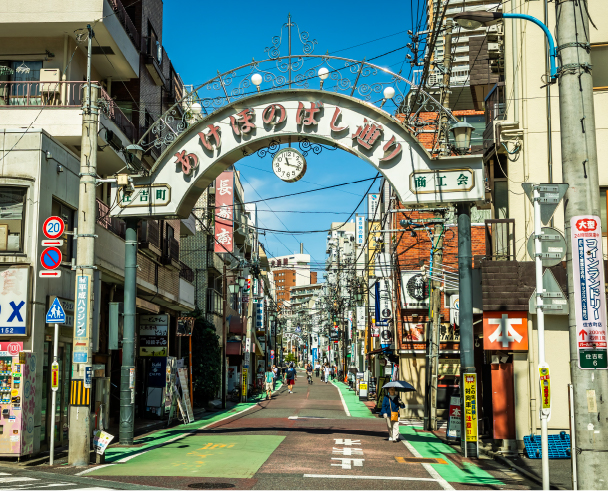 あけぼのばし通り商店街